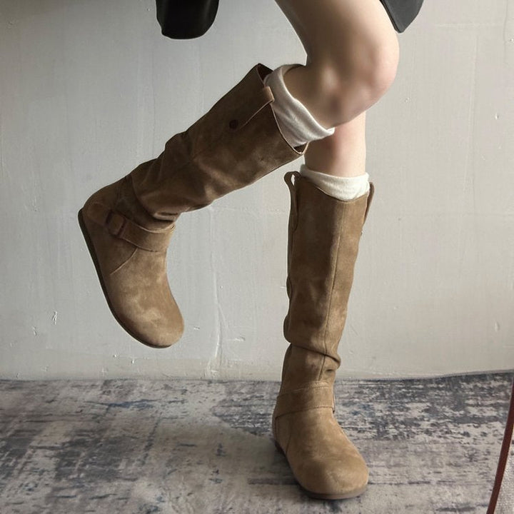 Mya - Flat Sole Orthopedic Boots